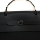 Hermes Noir H Toile Herbag ...