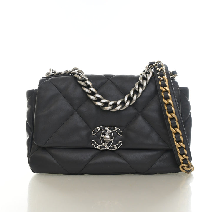 Chanel Medium Lambskin 19 Flap Bag