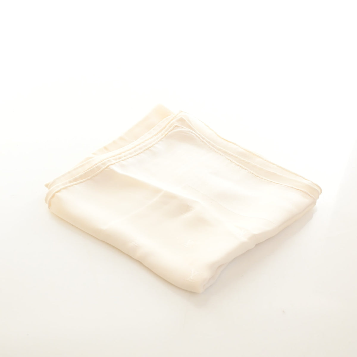 Pre-Owned Louis Vuitton Scarf Monogram Silk, flat lay, authenticated at Luxe Du Jour