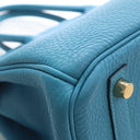 Hermes Turquoise Togo Birki...