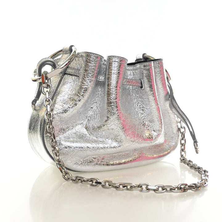 Givenchy Small Crinkled Calfskin Bucket Bag