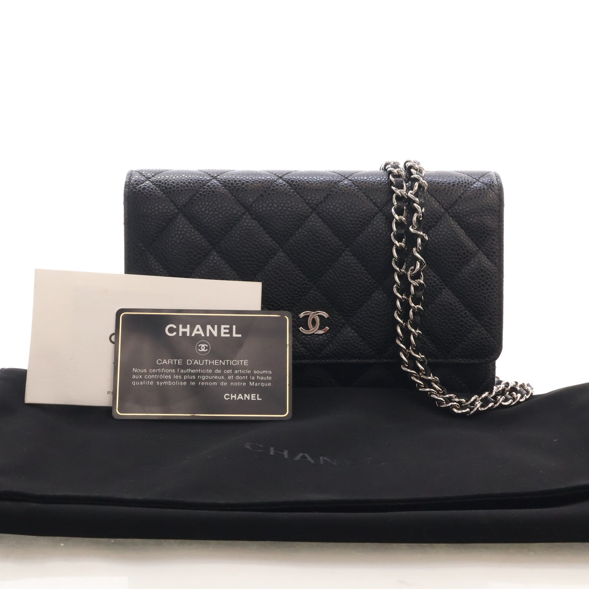 Chanel Caviar Wallet on Chain (WOC), photo 18 of 18