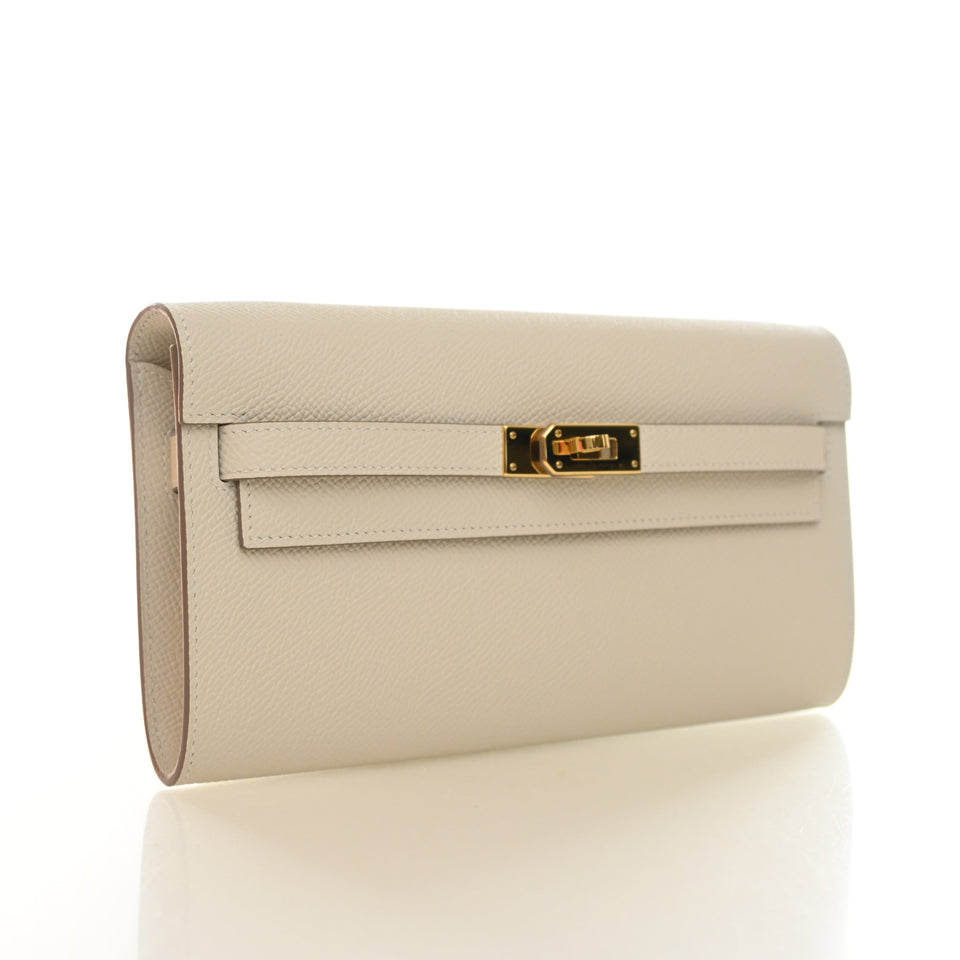 Hermes Craie Epsom Kelly To Go Wallet