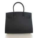 Hermes Noir Veau Madame Sel...