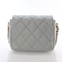 Chanel Mini Lambskin Square...