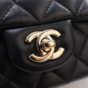 Chanel Mini Lambskin Rectan...