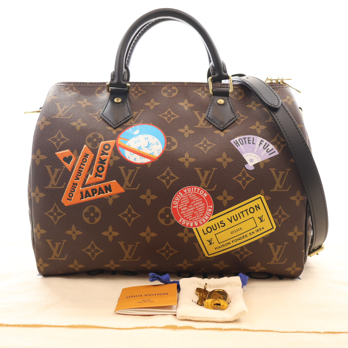 Louis Vuitton Monogram Speedy Bandouliere 30, photo 17 of 17
