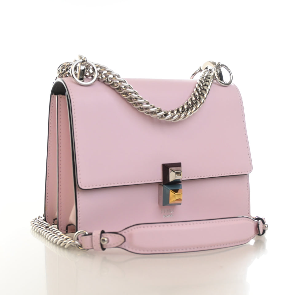 Fendi Small Calfskin Kan I Shoulder Bag