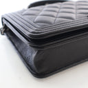 Chanel Caviar Boy Wallet on...