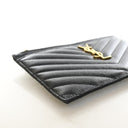 Saint Laurent Calfskin Mono...