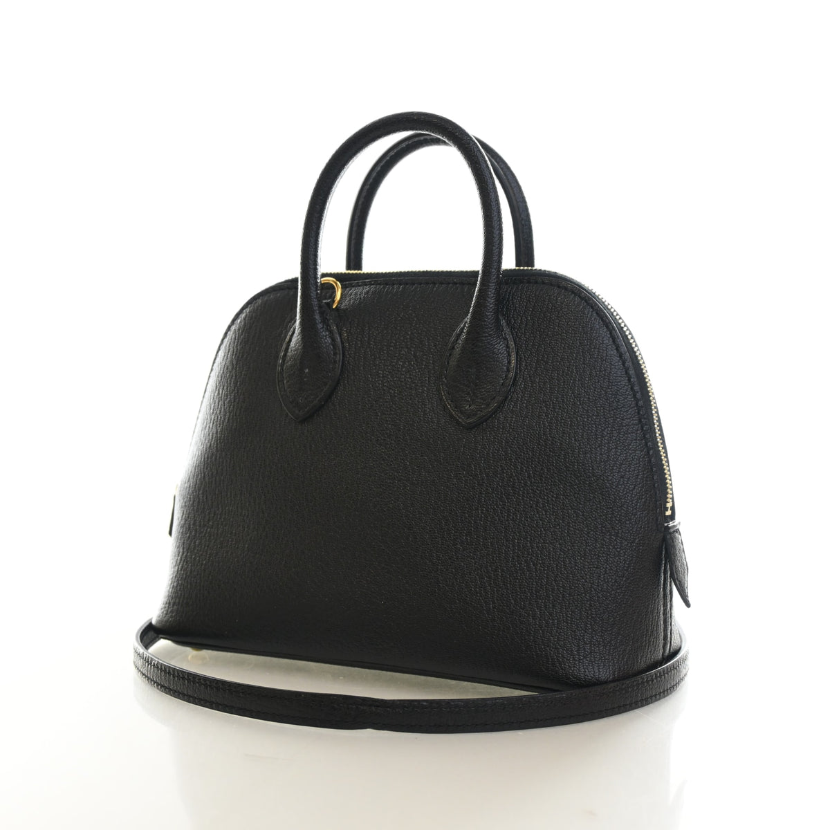 Hermes Noir Chevre Mysore Mini 1923 Bolide, photo 3 of 14