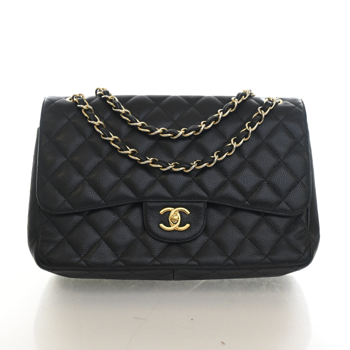 Chanel Jumbo Caviar Classic Double Flap Bag, photo 1 of 16