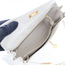 Hermes Blanc Swift Kelly 25