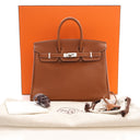 Hermes Gold Togo Birkin 25
