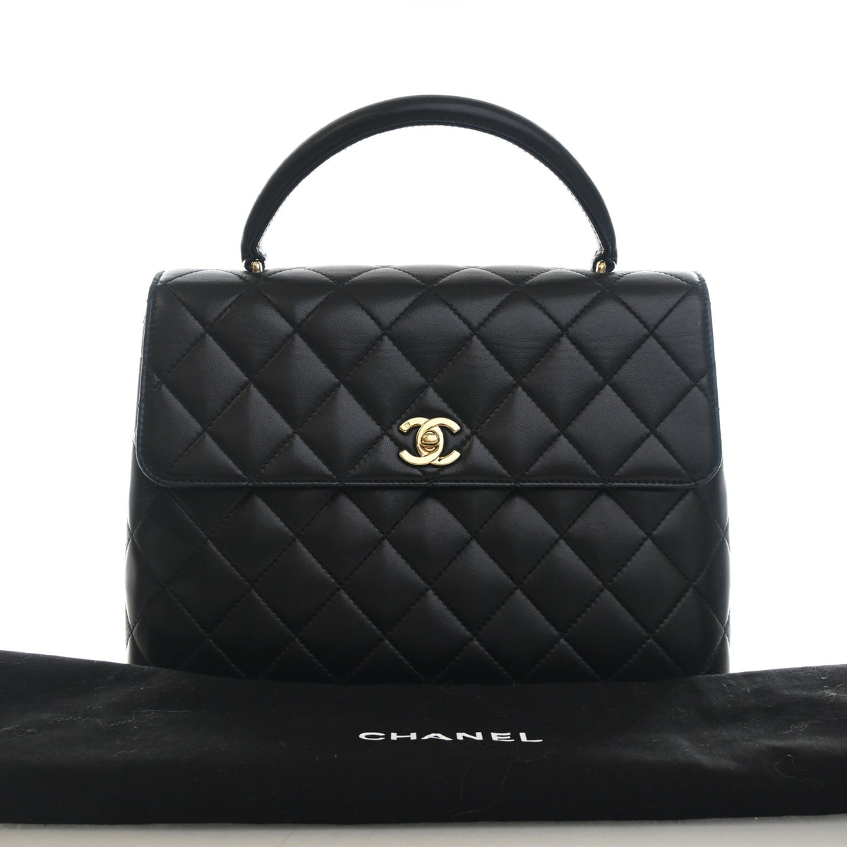 Chanel Vintage Lambskin Kelly Top Handle, photo 21 of 21