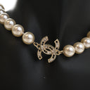 Chanel CC Pearl Short Necklace