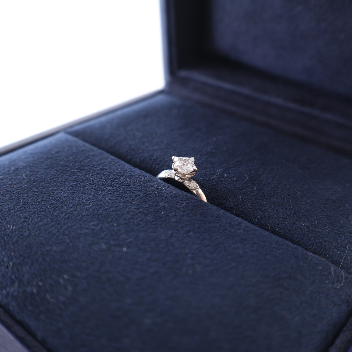 LV Diamonds Solitaire Monogram Star Cut Ring Sz 50, photo 6 of 13