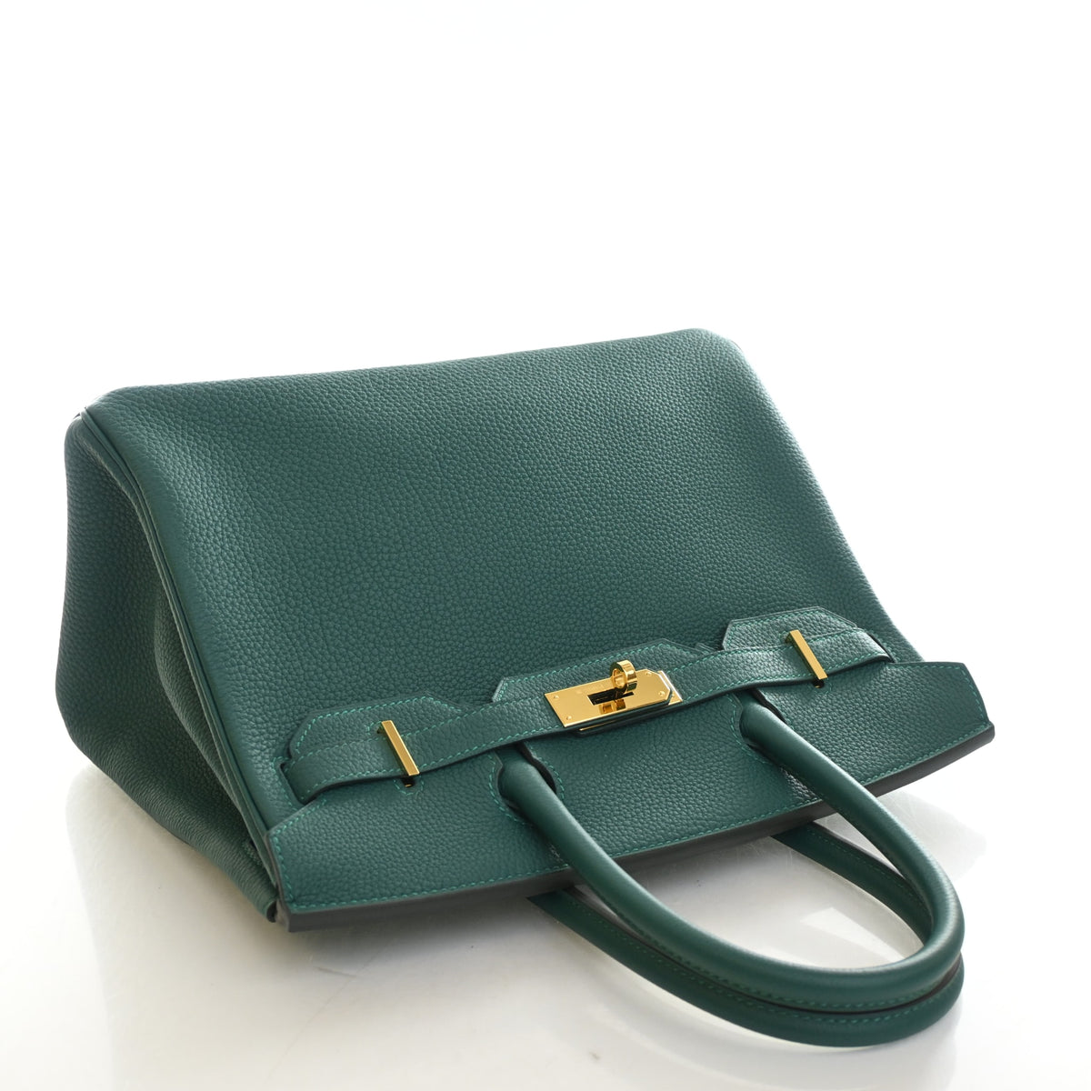 Hermes Malachite Togo Birkin 30, photo 10 of 14