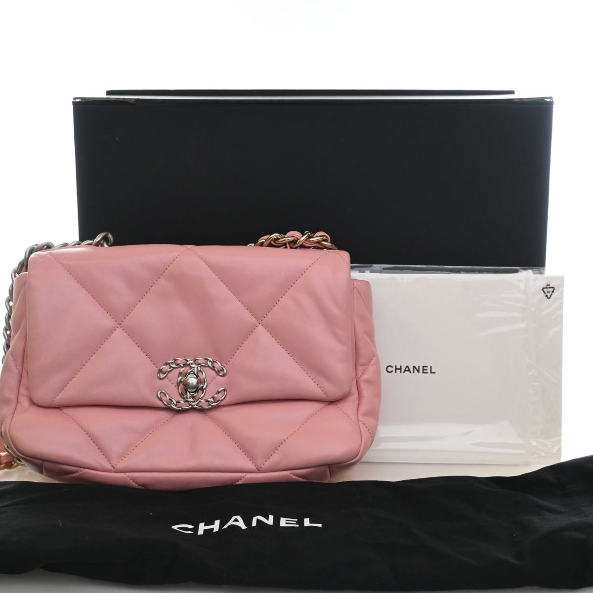 Chanel Medium Lambskin 19 Flap Bag, photo 19 of 19