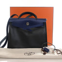 Hermes Noir Toile Herbag Zi...