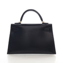 Hermes Noir Box Calf Mini K...