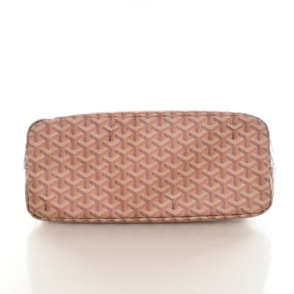 Pre-Owned Goyard PM Goyardine Boheme, base and feet view, photo 8 of 17