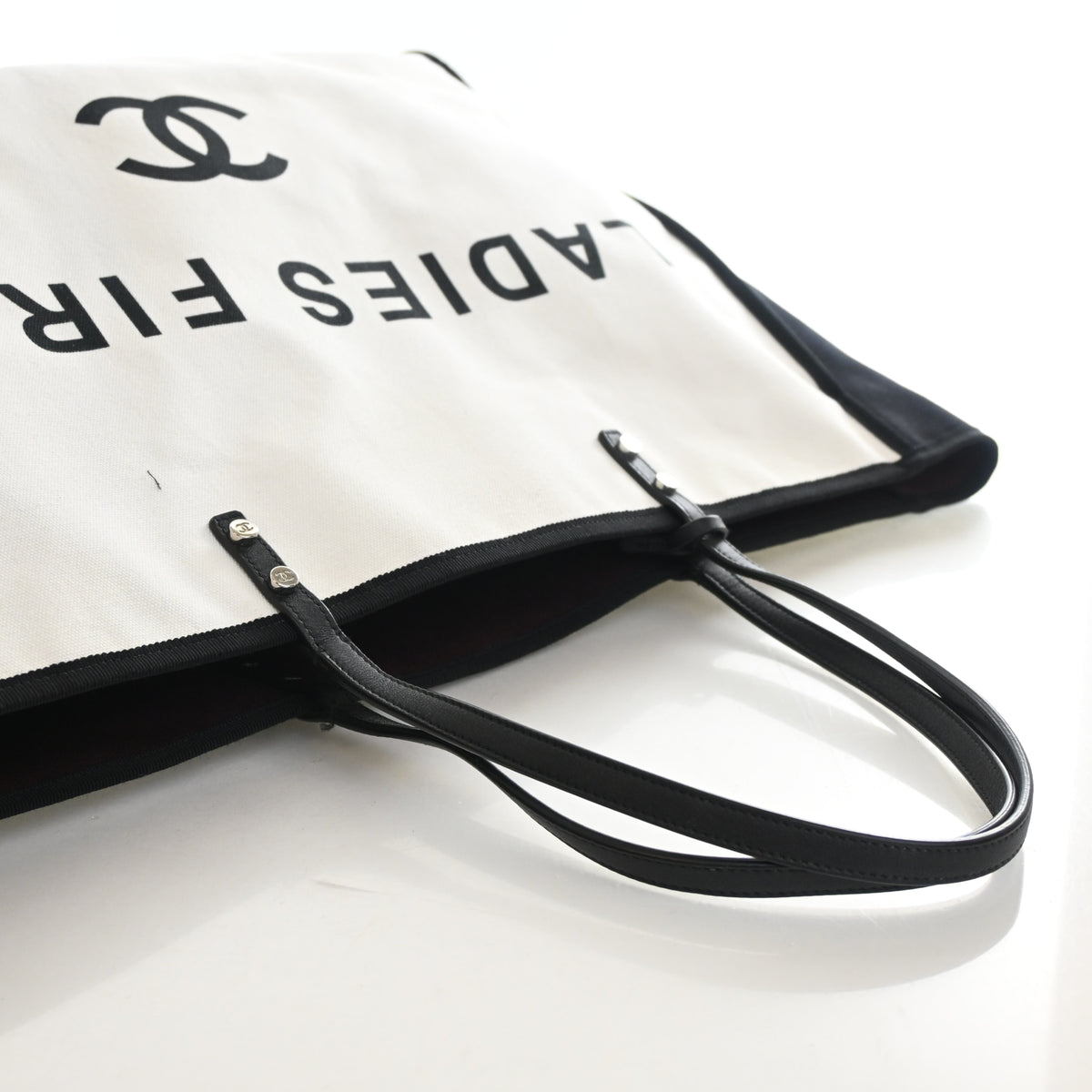 Chanel Large Mixed Fibers Ladies First Shopping Tote, photo 10 of 16