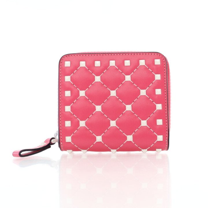 Valentino Rockstud Compact Wallet