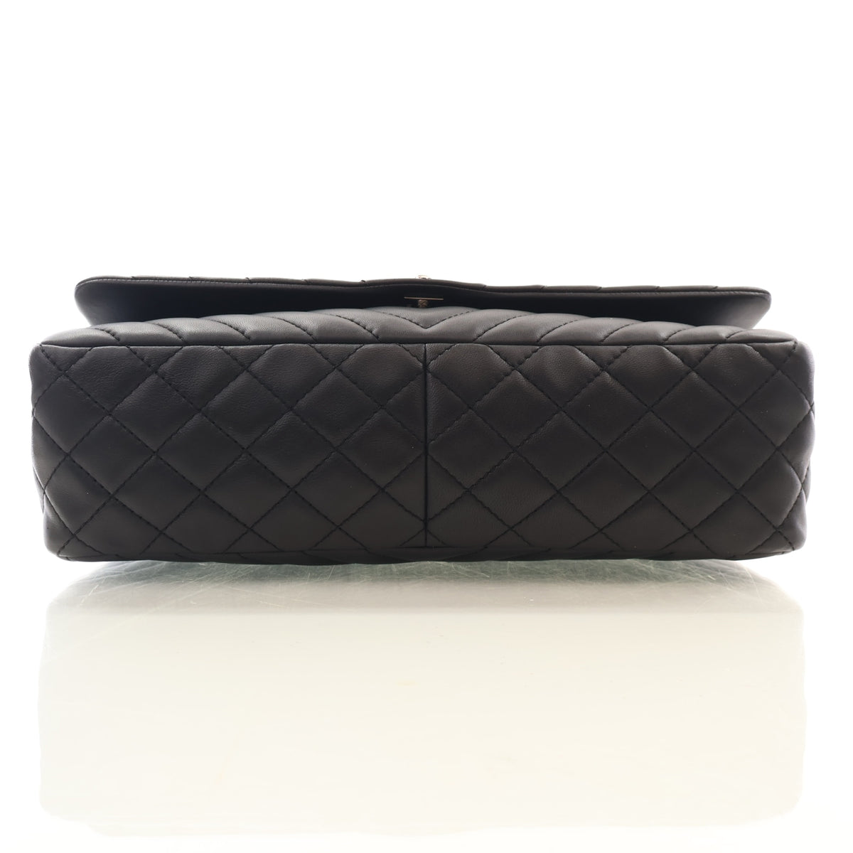 Chanel Jumbo Lambskin Chevron Single Flap Bag, photo 9 of 15