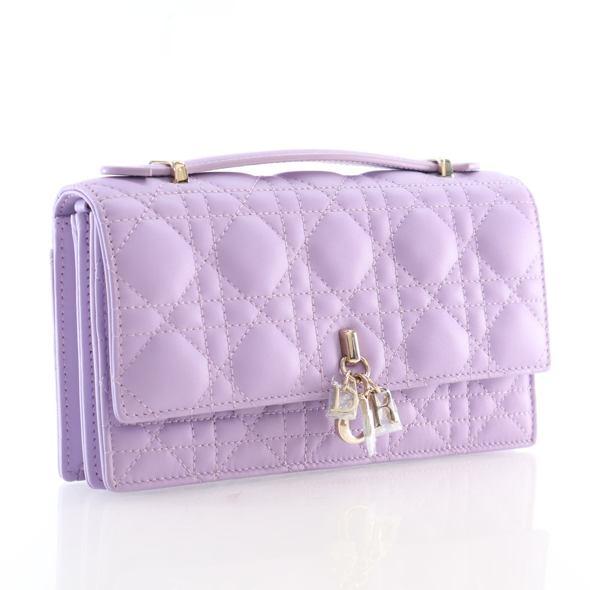 Pre-Owned Christian Dior Mini Lambskin My Dior, front view, photo 2 of 16