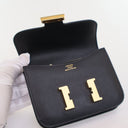 Hermes Noir Epsom Constance...