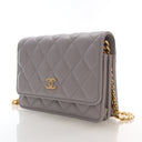 Chanel Mini Lambskin Gem Wa...
