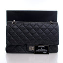 Chanel Black Aged Calfskin ...