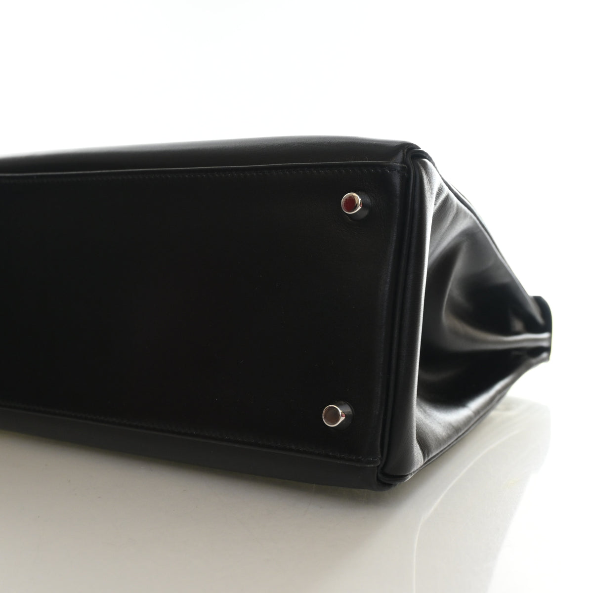 Hermes Noir Box Calf Kelly 35, photo 8 of 18