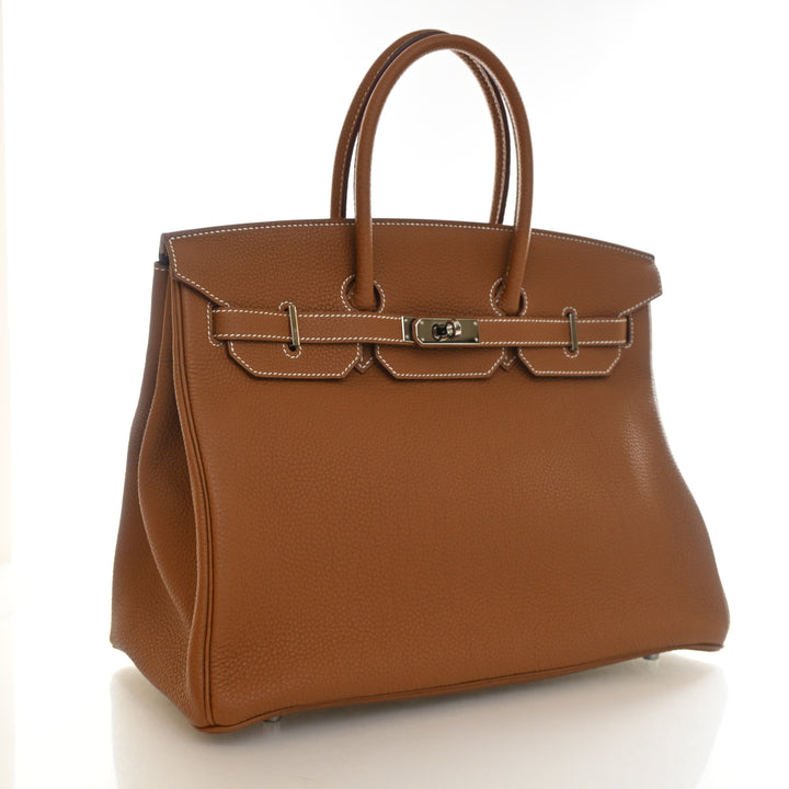 Hermes Gold Togo Birkin 35