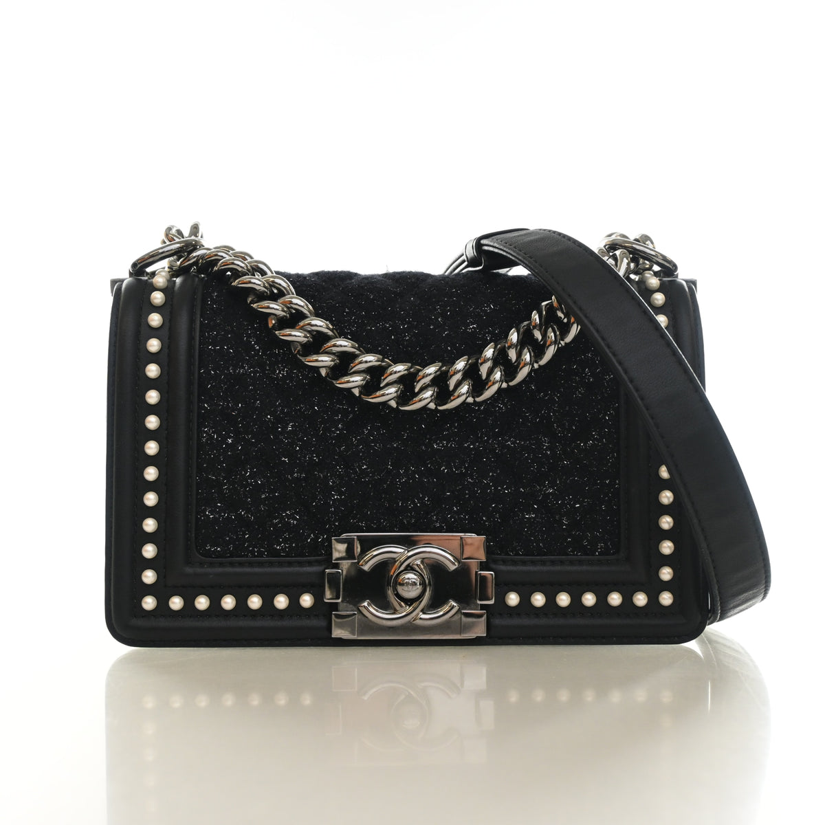 Chanel Small Tweed Boy Bag, photo 1 of 14