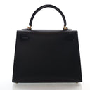Hermes Noir Veau Madame Sel...