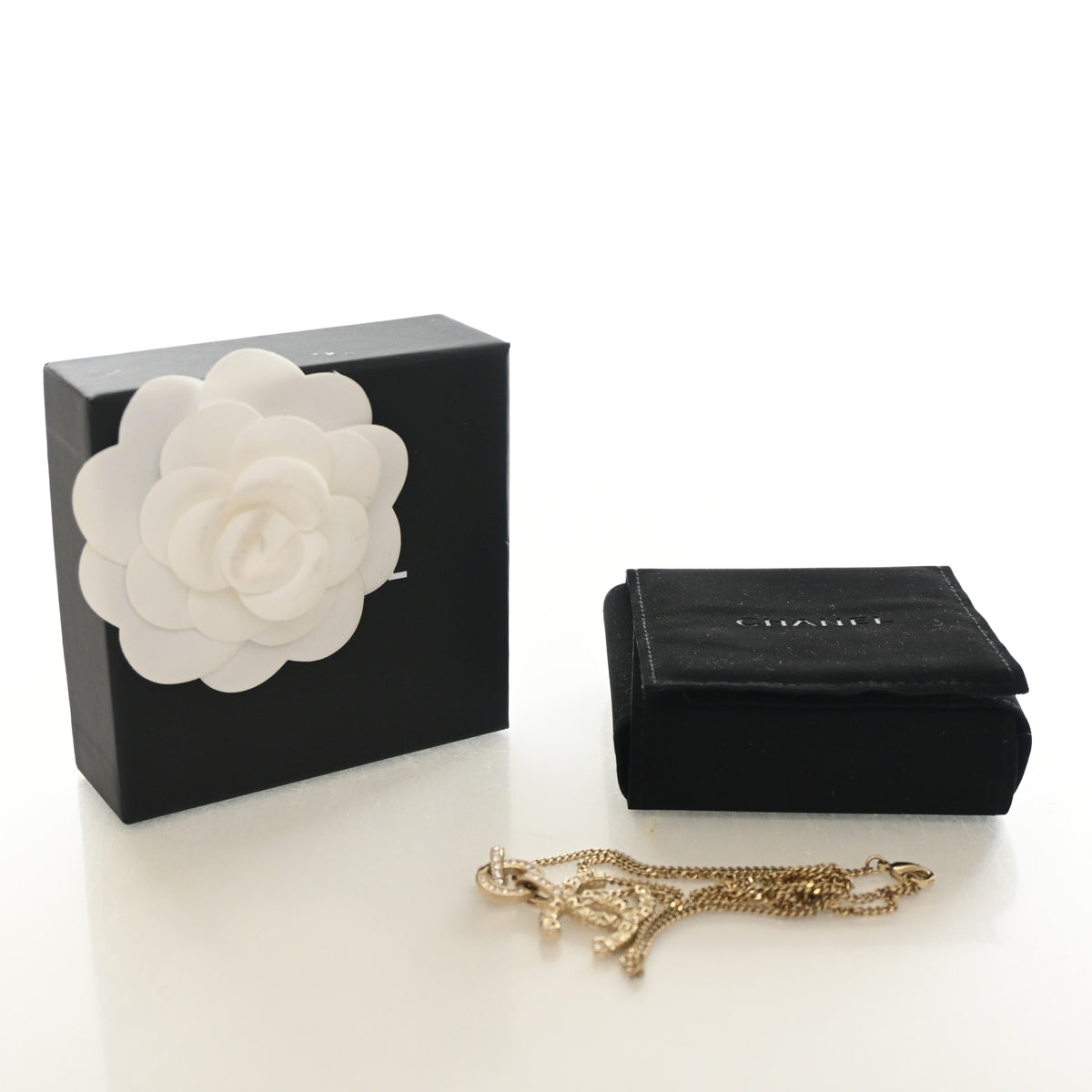 Chanel Crystal Drop CC Pendant Necklace, photo 10 of 10