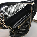 Chanel Lambskin Mesh Chain ...