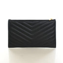 Saint Laurent Calfskin Mono...