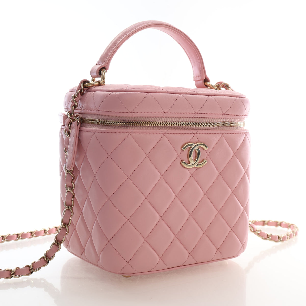 Chanel Lambskin Vanity Top Handle With Chain, photo 2 of 20