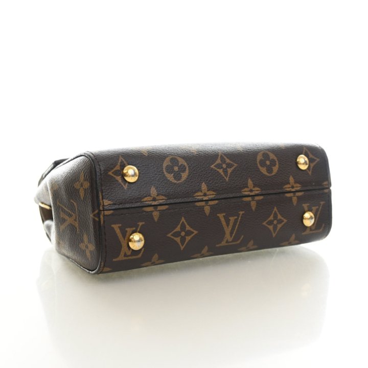 Pre-Owned Louis Vuitton Mini Monogram Cluny, base and feet view