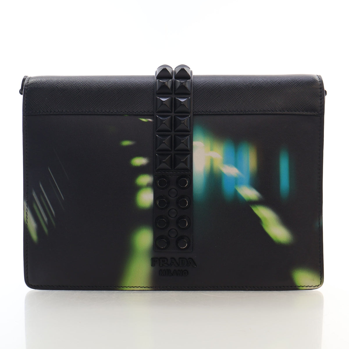Pre-Owned Prada Shoulder Bag Saffiano City Lights Elektra, front view, photo 14 of 23