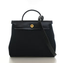 Hermes Noir Toile Herbag Zi...