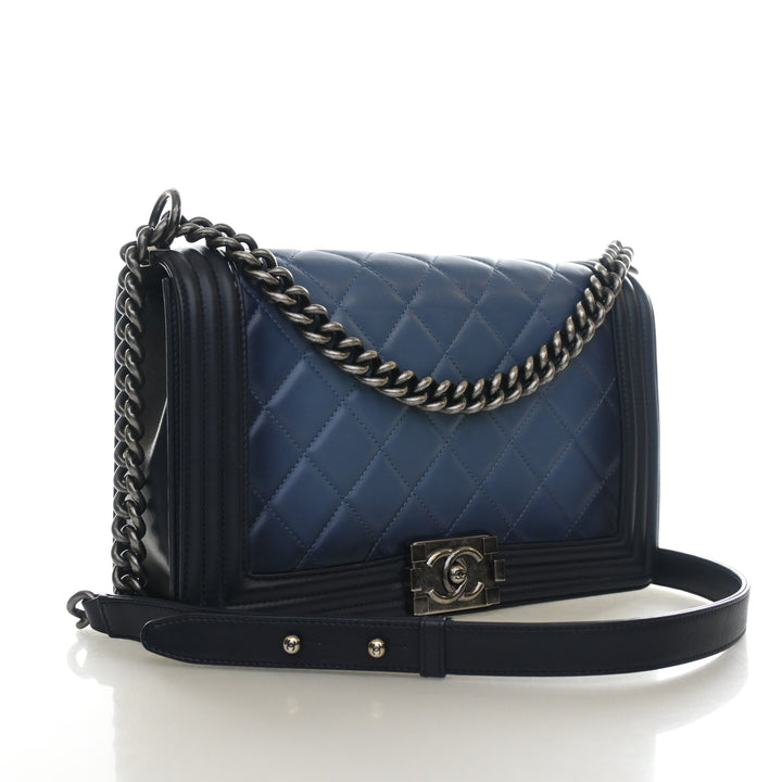 Chanel Medium Lambskin Boy Bag