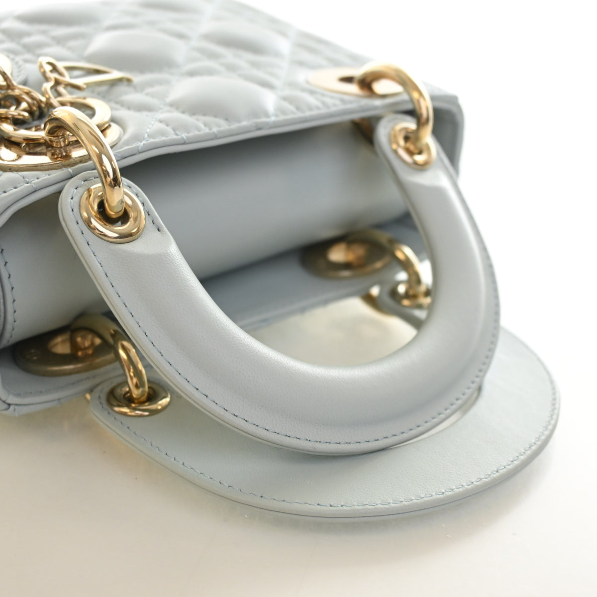 Christian Dior Mini Lambskin Lady Dior, photo 10 of 16