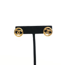 Chanel CC Stud Earrings