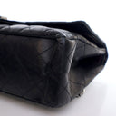 Chanel Black Aged Calfskin ...