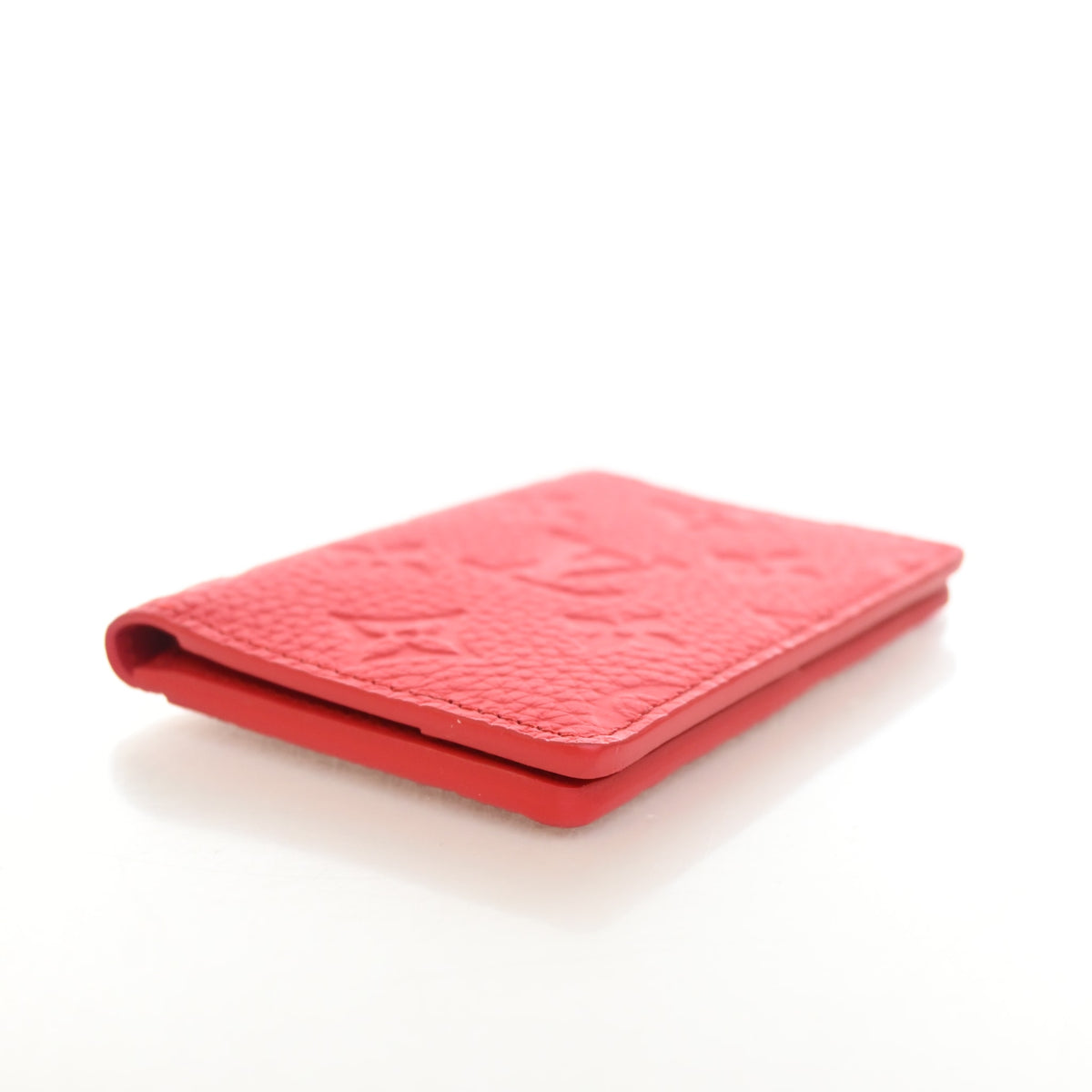 Pre-Owned Louis Vuitton Monogram Taurillon Pocket Organizer, side profile, photo 6 of 11
