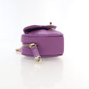 Chanel Mini Purple Lambskin...